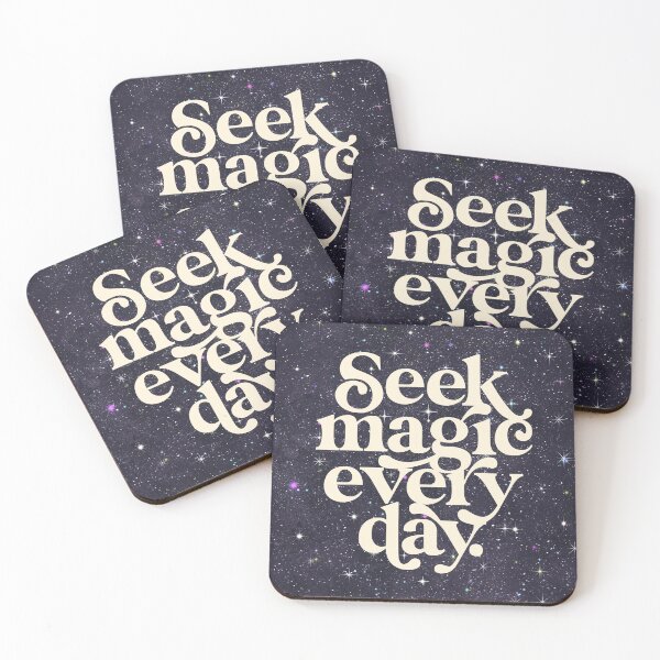 Item preview, Seek Magic Every Day designed and sold by TheLoveShop.