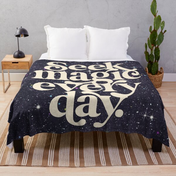 Item preview, Seek Magic Every Day designed and sold by TheLoveShop.