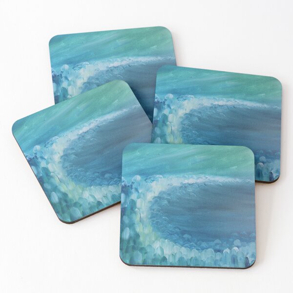 Item preview, From Darkness to light. Vol. III Wave after Wave- Original Oil Painting designed and sold by BE The Oracle.