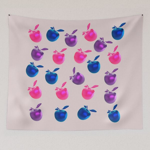Item preview, Colored apples designed and sold by luz20.