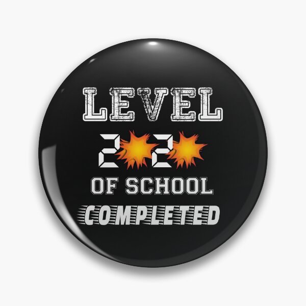 Item preview, LEVEL 2020 OF SCHOOL COMPLETED designed and sold by HippyTees.