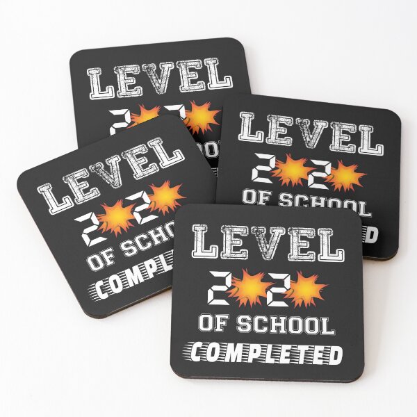 Item preview, LEVEL 2020 OF SCHOOL COMPLETED designed and sold by HippyTees.
