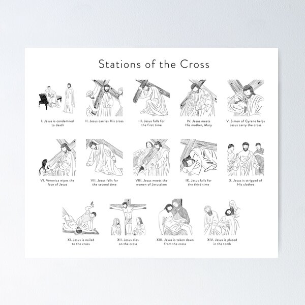 Item preview, Stations of the Cross designed and sold by Chris Corbin.