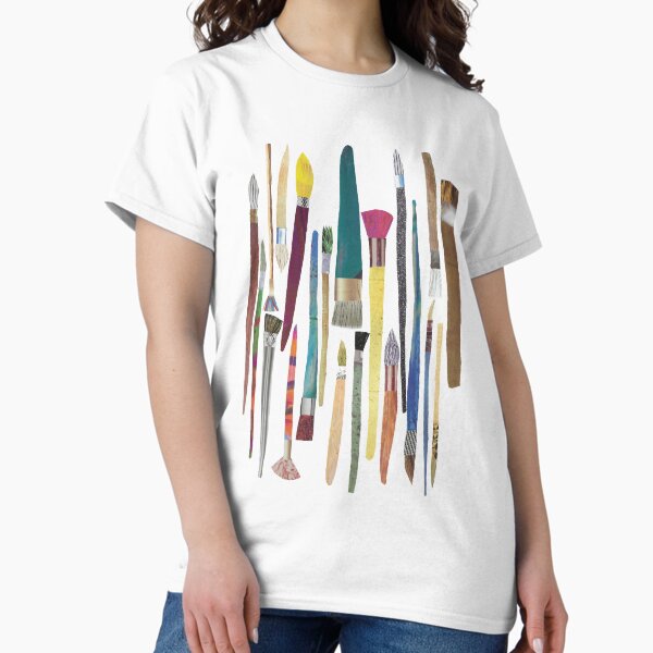 Item preview, Paintbrushes Collage designed and sold by jenbucheli.