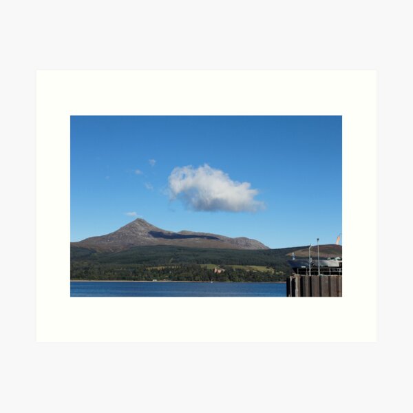 Item preview, Goat Fell - Mountain of Wind (un cropped)  designed and sold by Dougie Badger.