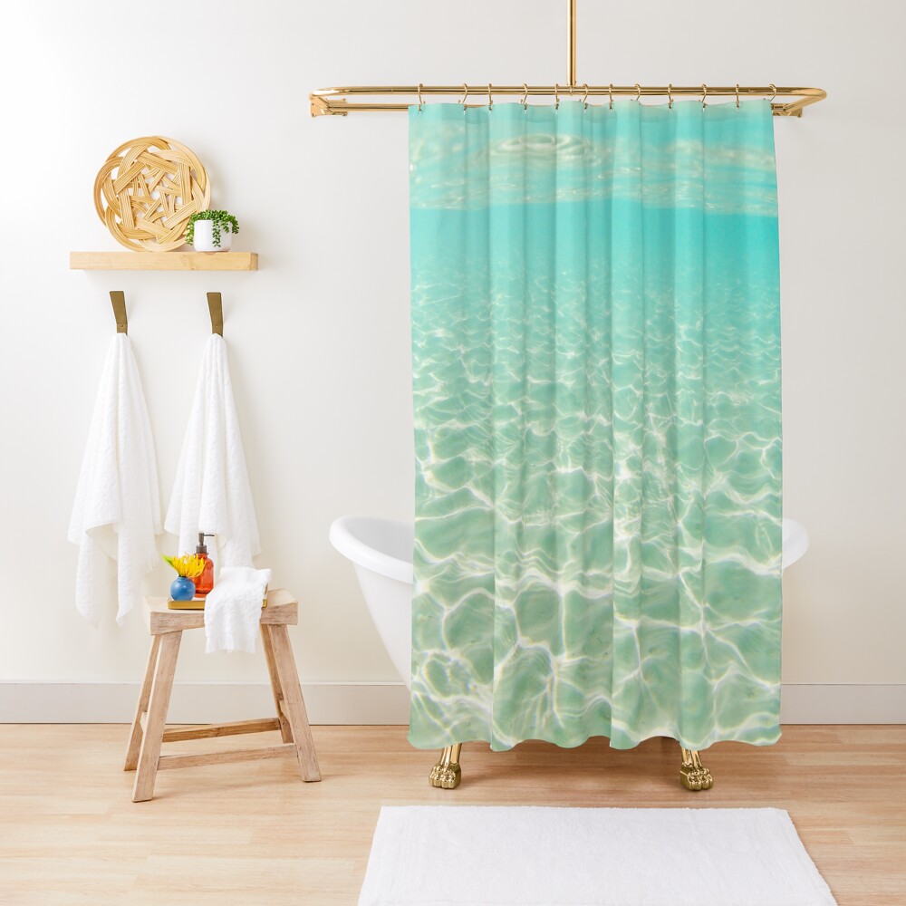 Bora Bora Underwater Shower Curtain