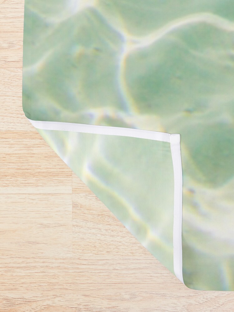 Alternate view of Bora Bora Underwater Shower Curtain
