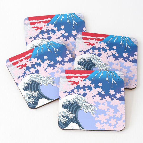 Item preview, Cherry blossom wave designed and sold by duckyboi27.