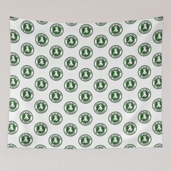 Item preview, Ask to pet me designed and sold by d3mentia.