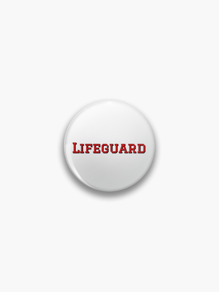 Thumbnail 1 of 3, Pin, Lifeguard Sticker designed and sold by trqffic.
