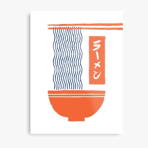 Ramen Metal Print