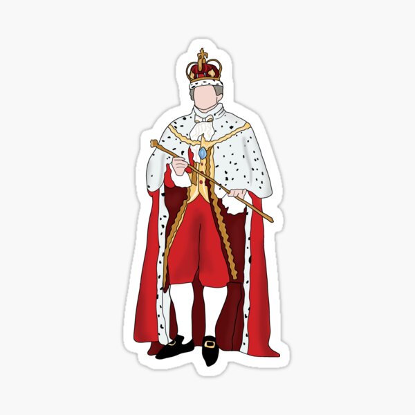 King George Hamilton Sticker
