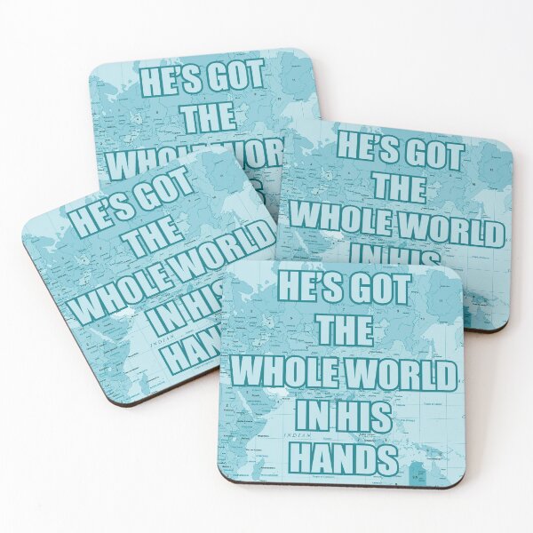 Item preview, Hes Got The Whole World In His Hands - blue designed and sold by trueblue0036.