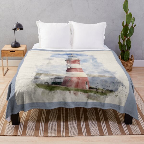 Item preview, Lighthouse 2 | Seaside Watercolor Illustration designed and sold by DragonflyDes.