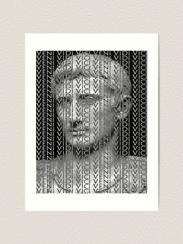 Veni vidi vici Art Print by Standard Prints / Posters