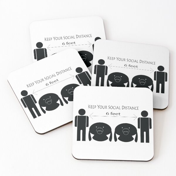 Item preview, Keep your social distance designed and sold by The Sleepy Monito.