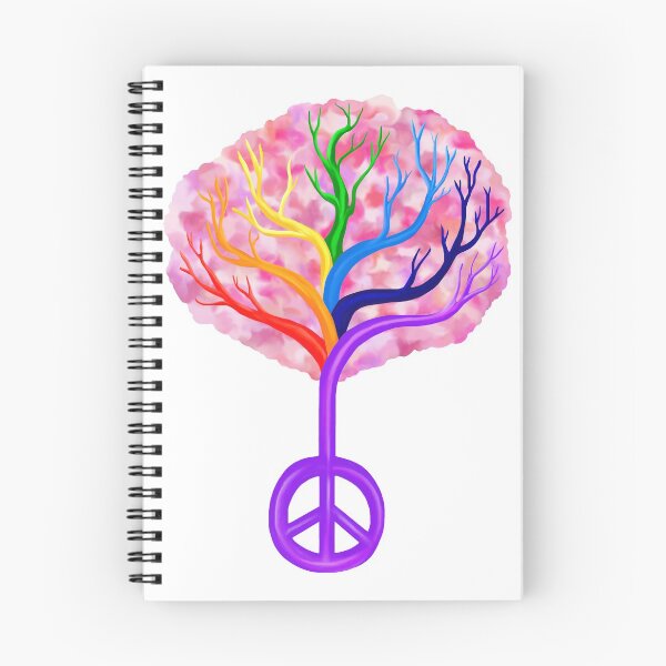 Item preview, Cherry Blossom Rainbow Peace Tree designed and sold by Deborah Camp.