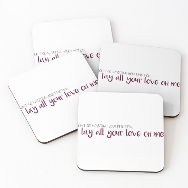 Item preview, lay all your love on me designed and sold by joslynn daly.
