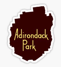 Adirondack Park Sign Sticker