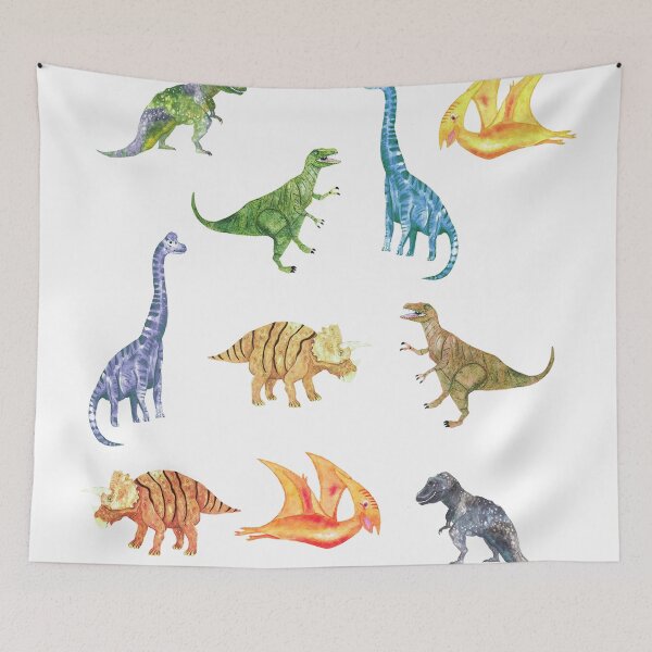 Item preview, Dinosaurs in different colours designed and sold by latiendadearyam.