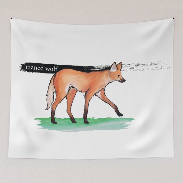 Item preview, Maned Wolf designed and sold by Nicole Milkintas.