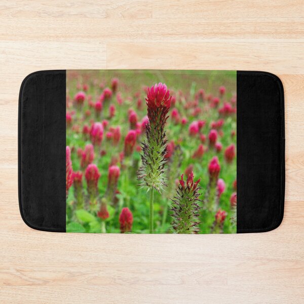 Item preview, Crimson Clover flower standing tall designed and sold by Stretch Clendennen.