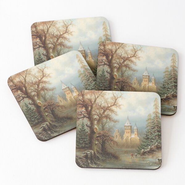 Item preview, Romantic Winter Landscape designed and sold by Ry-art.