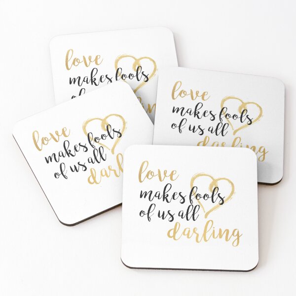 Artikelvorschau, Liebe macht uns alle zum Narren entworfen und verkauft von lovely-lyrics.
