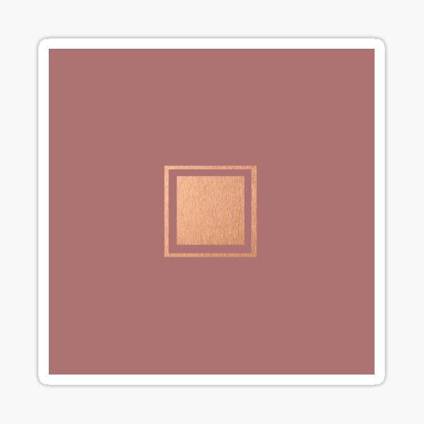 Item preview, Rose Gold Square designed and sold by shauniamckenzie.