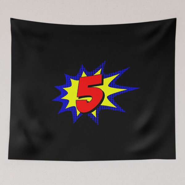 Item preview, Superhero 5 Years Old Birthday designed and sold by flippinsg.