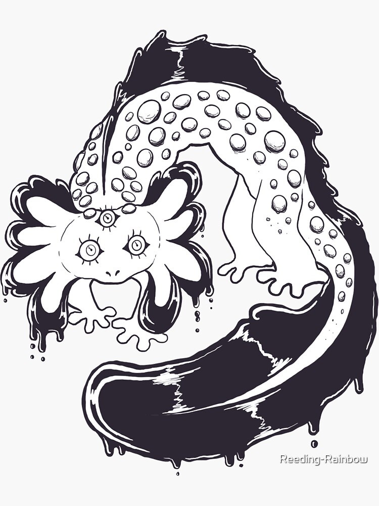 Inky Axolotl