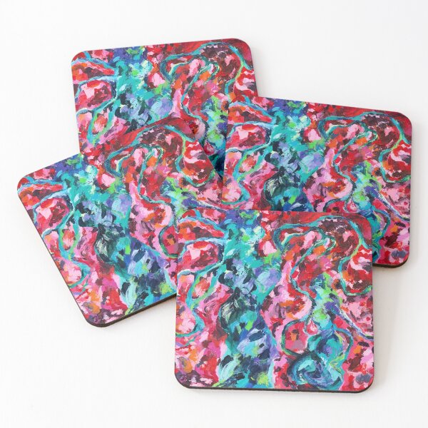 Item preview, Pintura abstracta del árbol del crecimiento de Courtney Hatcher designed and sold by cghatcherart.