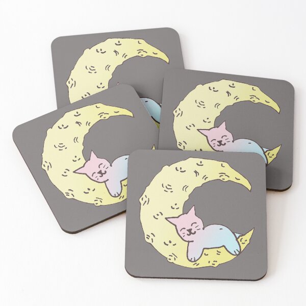 Item preview, Little Kitten On The Moon designed and sold by missmann.