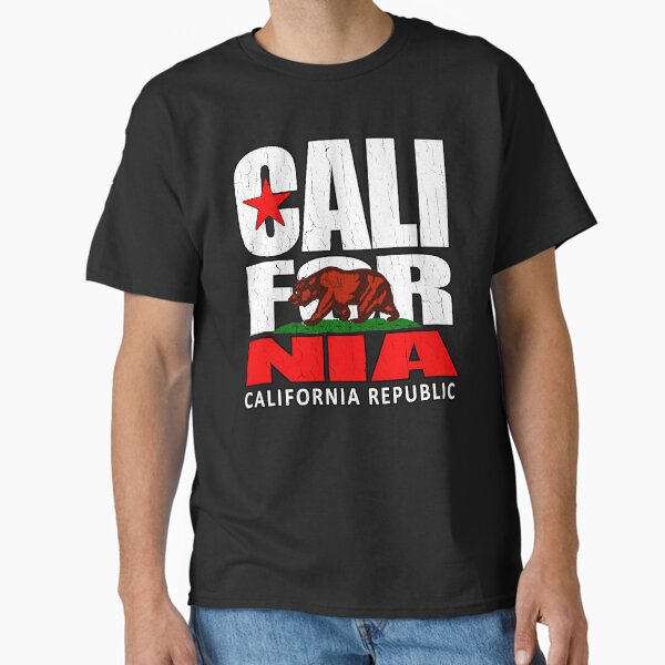 Item preview, California Republic (vintage distressed look) designed and sold by ROBOTFACE T-Shirts.