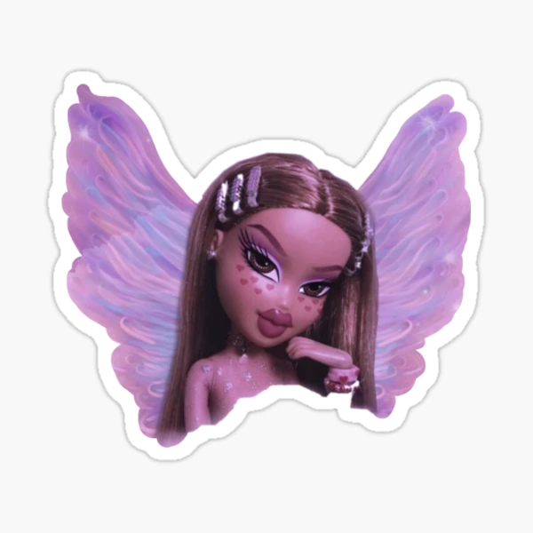 angel brat doll Sticker for Sale by glitteryhearts