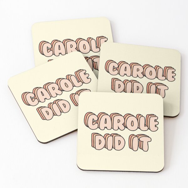 Item preview, Carole Did It? designed and sold by Victoria R.