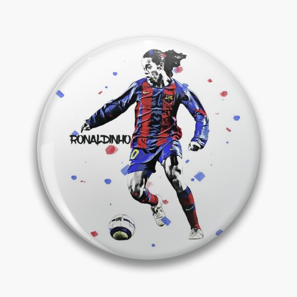 Ronaldinho Custom Pin Buttons