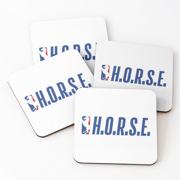 Item preview, H.O.R.S.E. BASKETBALL (BLUE TEXT) designed and sold by boboman13.