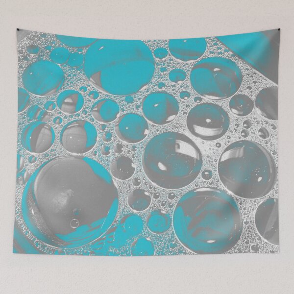 Item preview, blue bubbles designed and sold by Stephanie  Skeem.