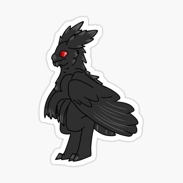 The Moth The Man The Legend Sticker