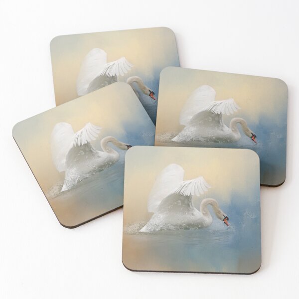 Item preview, Elegant Morning Swan designed and sold by Elisabeth Lucas.