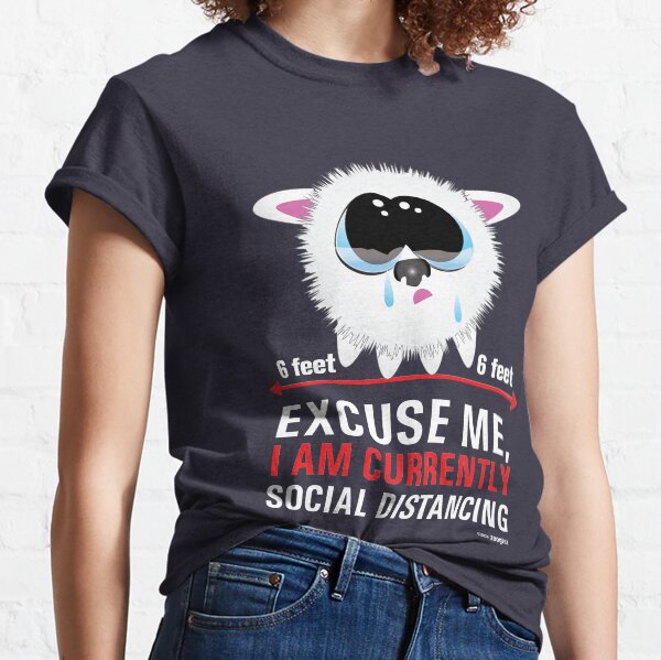 Social Distancing - Kitty Classic T-Shirt
