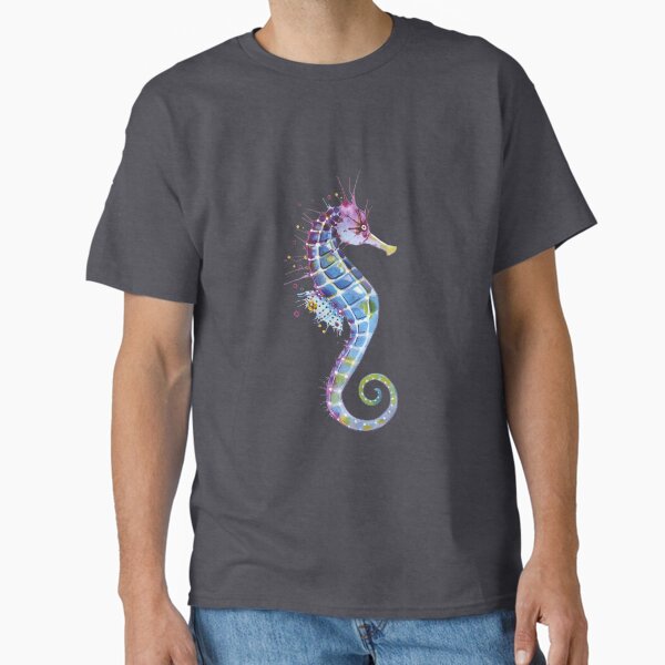 Item preview, Seahorse - Purple designed and sold by SamNagelArt.