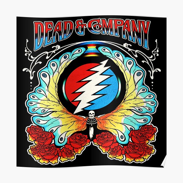 Dead and Company 2018 Tour Original Signed Art Print Grateful Dead Desert SYF