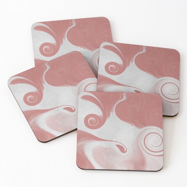 Item preview, Abstract red marble swirl pattern designed and sold by wjrtapp.