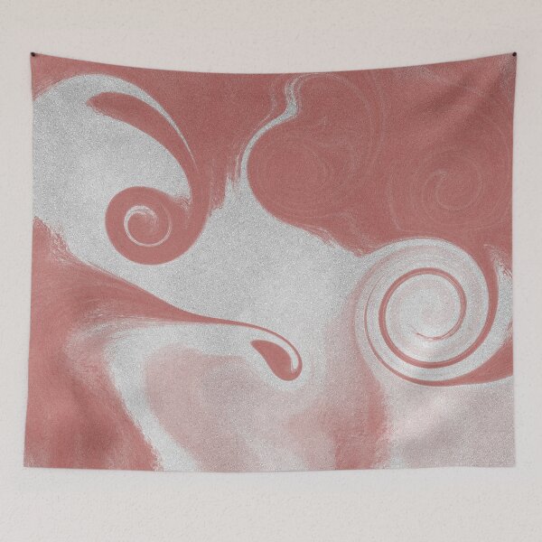 Item preview, Abstract red marble swirl pattern designed and sold by wjrtapp.