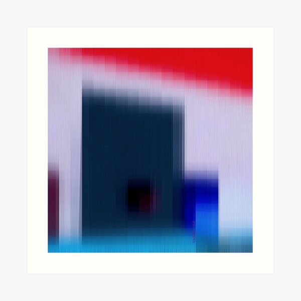 Fuzzy, interconnected spaces Art Print