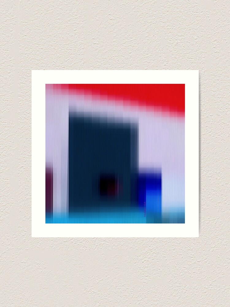 Alternate view of Fuzzy, interconnected spaces Art Print