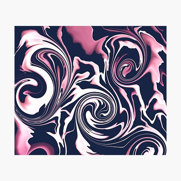 Artikelvorschau, Psychedelisches blaues und rosa Marmormuster entworfen und verkauft von wjrtapp.