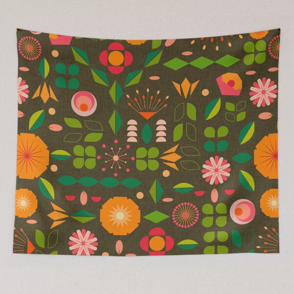Item preview, Verdure- Mod Scandi Florals designed and sold by winkeltriple.